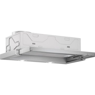 Bosch DFL063W50 cappa aspirante Integrato Metallico, Argento 340 m³/h