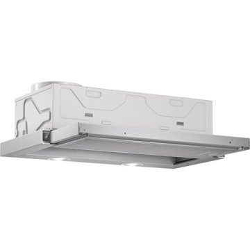 Bosch DFL064W50 cappa aspirante Semintegrato (semincassato) Metallico, Argento 400 m³/h