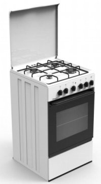 Bompani BI540GA/N cucina Elettrico Gas Bianco B