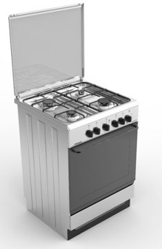 Bompani BI643KA/N cucina Elettrico Gas Acciaio inox