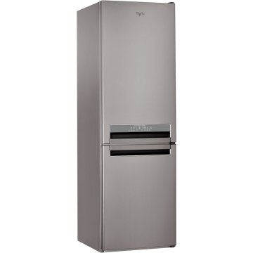 Whirlpool BSNF 8762 OX frigorifero con congelatore Libera installazione 299 L Acciaio inox