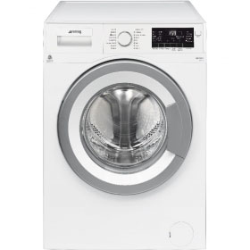 Smeg WHT912EIT-1 lavatrice Caricamento frontale 9 kg 1200 Giri/min Grigio, Bianco