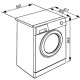 Smeg LBW508CIT lavatrice Caricamento frontale 5 kg 800 Giri/min Bianco 3
