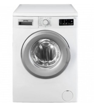 Smeg LBW510CIT lavatrice Caricamento frontale 5 kg 1000 Giri/min Argento, Bianco