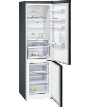 Siemens iQ300 KG39NXB35 frigorifero con congelatore Libera installazione 366 L Nero