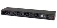 APC Rack PDU, Metered, 1U, 16A, 208/230V, (8) C13 unità di distribuzione dell'energia (PDU) Nero