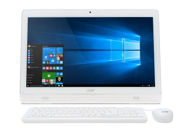 Acer Aspire Z1-612 Intel® Celeron® J3060 49,5 cm (19.5") 1600 x 900 Pixel PC All-in-one 4 GB DDR3L-SDRAM 500 GB HDD Windows 10 Home Wi-Fi 5 (802.11ac) Bianco