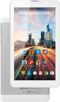 Archos Helium 70b 4G LTE 8 GB 17,8 cm (7") Mediatek 1 GB Android Bianco