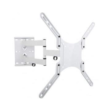 Techly ICA-PLB-136MW Supporto TV a parete 139,7 cm (55") Bianco