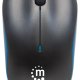 Manhattan 179416 mouse Ufficio Ambidestro RF Wireless Ottico 1000 DPI 4