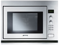 Smeg FMC30X-2 forno a microonde Acciaio inox Da incasso 30 L 900 W