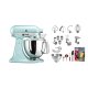 KitchenAid Artisan KSM200 Swiss Edition Jubi-Set robot da cucina 300 W 4,8 L Blu 2