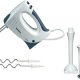 Siemens MQ95540N sbattitore Sbattitore manuale 450 W Trasparente, Bianco 2