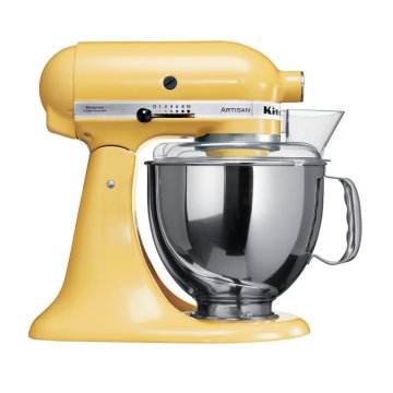 KitchenAid 5KSM150PS Sbattitore con base 300 W Giallo