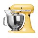 KitchenAid 5KSM150PS Sbattitore con base 300 W Giallo 3