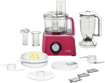 Bosch MCM42024 robot da cucina 800 W 1,25 L Rosa, Argento