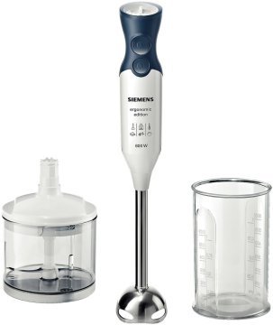 Siemens MQ66120 frullatore Frullatore ad immersione 600 W Blu, Bianco