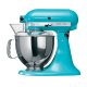 KitchenAid 5KSM150PS Sbattitore con base 300 W Blu 3