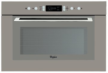 Whirlpool AMW 735 S Alluminio, Bianco Microonde con grill Da incasso 31 L 1000 W