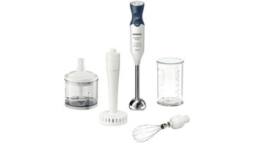 Siemens MQ66155 frullatore Frullatore ad immersione 600 W Blu, Bianco