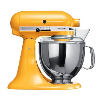 KitchenAid 5KSM150PS Sbattitore con base 300 W Giallo