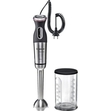 Bosch MSM88110 frullatore Frullatore ad immersione 800 W Nero, Acciaio inox