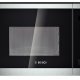 Bosch HMT75M654 forno a microonde Nero, Acciaio inox Da incasso 20 L 800 W 2