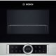 Bosch BER634GS1 forno a microonde Nero, Argento Microonde con grill Da incasso 21 L 900 W 2