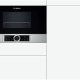 Bosch BER634GS1 forno a microonde Nero, Argento Microonde con grill Da incasso 21 L 900 W 3