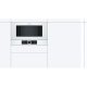 Bosch Serie 8 BFR634GW1 forno a microonde Bianco Solo microonde Da incasso 21 L 900 W 3