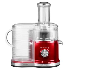 KitchenAid 5KVJ0333ECA spremiagrumi Estrattore di succo 500 W Rosso, Trasparente