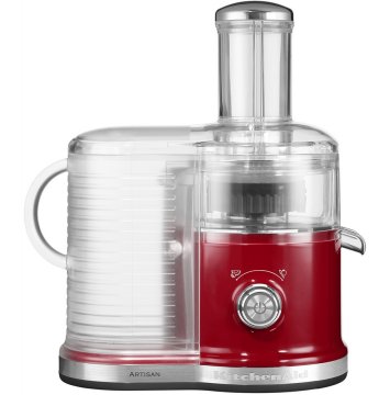 KitchenAid 5KVJ0333EER spremiagrumi Estrattore di succo 500 W Rosso, Trasparente