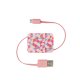 PNY C-UA-UU-PMC-RET-RB cavo USB USB 2.0 USB A Micro-USB B Rosa 2