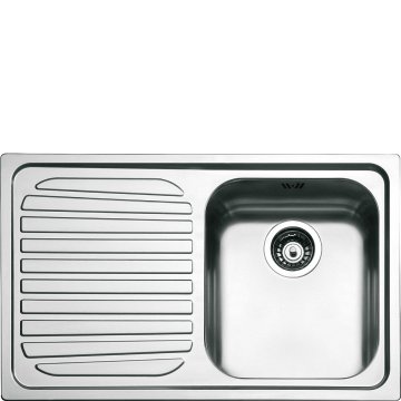 Smeg SP791S-2 lavello Lavello montato su piano Rettangolare Acciaio inox