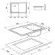 Smeg SP791D-2 lavello Lavello montato su piano Rettangolare Acciaio inox 4