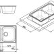 Smeg LZ862P lavello Sintetico 3