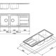 Smeg LZ116AV lavello Sintetico 3