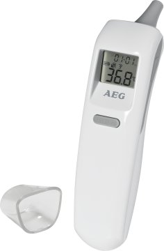 AEG FT 4919 Termometro digitale Bianco Orecchio