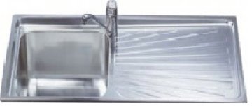 Smeg SGE116.1D lavello Lavello ad incasso Rettangolare Acciaio inox