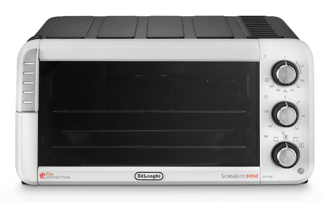 0118442317 - De'Longhi EO 12562 fornetto con tostapane 12 L 800 W Nero,  Bianco Grill - Fornetti elettrici - Cottura cibi - Negozi Elettronica Roma  - Radionovelli