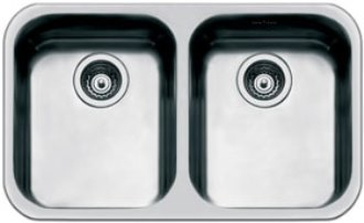 Smeg UM4040 lavello Lavello sottopiano Rettangolare Acciaio inox