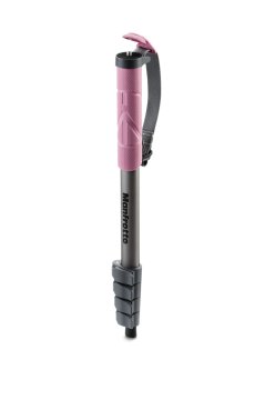 Manfrotto MMCOMPACT-PK monopiede per fotocamera Antracite, Rosa