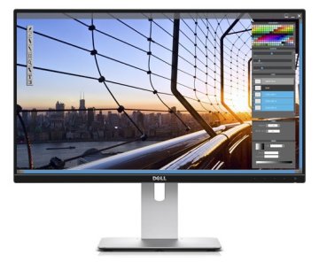 DELL UltraSharp U2417HWi LED display 60,5 cm (23.8") 1920 x 1080 Pixel Full HD Argento