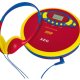AEG CDP 4228 Kids Line Lettore CD portatile Blu, Rosso, Giallo 2