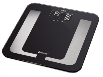 AEG PW 5653 BT Quadrato Nero Bilancia pesapersone elettronica
