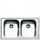 Smeg LPE862 lavello Lavello montato su piano Rettangolare Acciaio inox 2