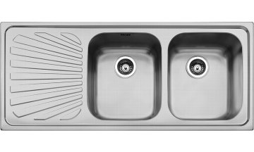 Smeg APM116S lavello Lavello montato su piano Rettangolare Acciaio inox