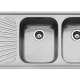 Smeg APM116S lavello Lavello montato su piano Rettangolare Acciaio inox 2
