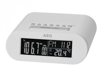 AEG MRC 4145 F Orologio Bianco radio