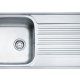 Franke GOX 611-L Lavello montato su piano Quadrato Acciaio inox 2